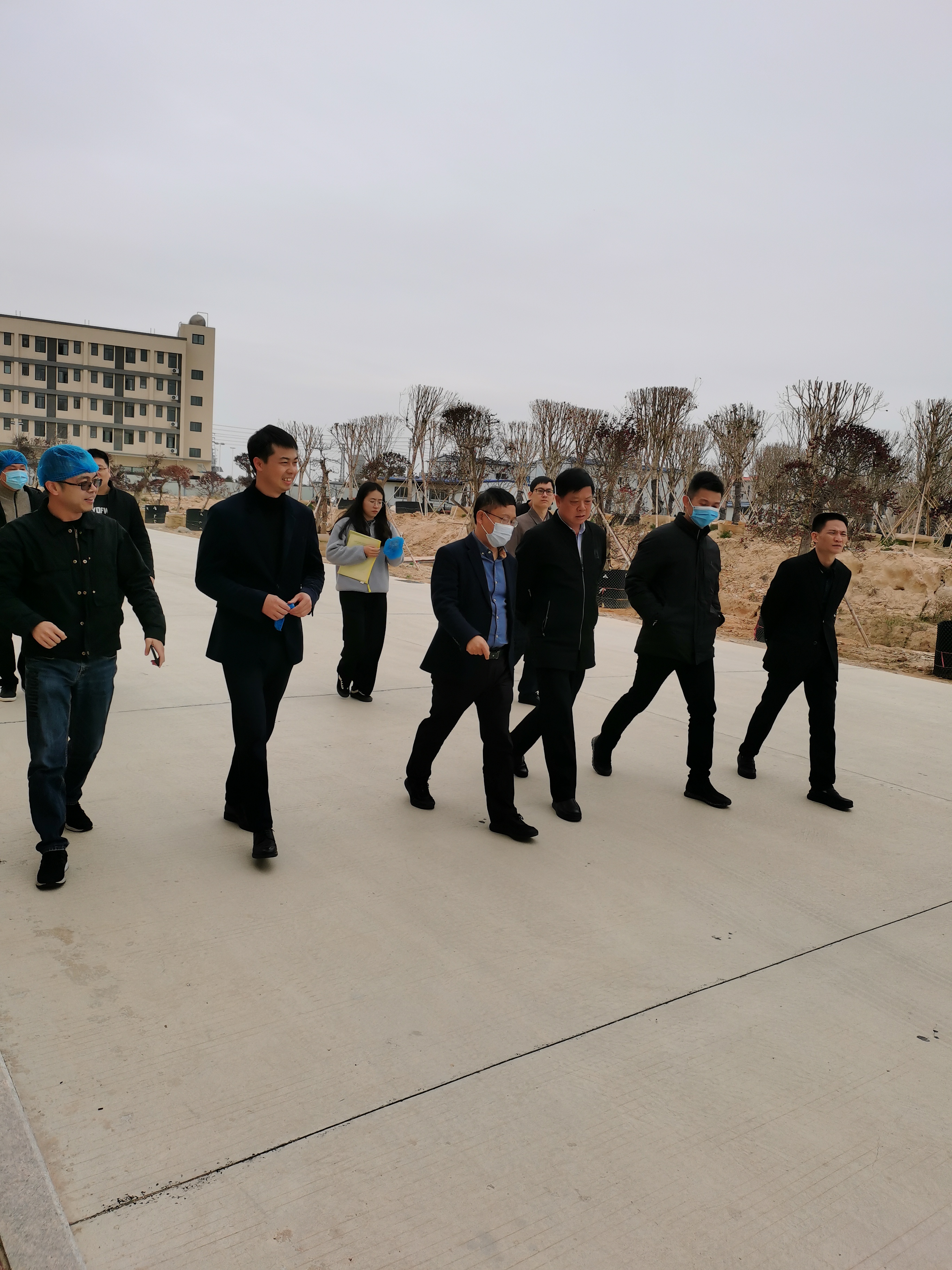 市發改委林合龍副主任一行蒞臨公司調研